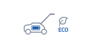 Samsung SDI Battery for Garden Tool - No emission during operation