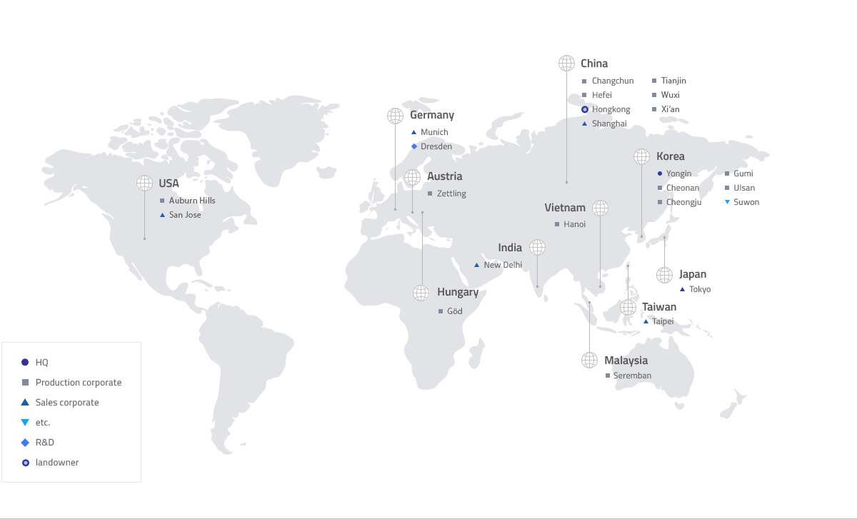 Samsung SDI – Global Network